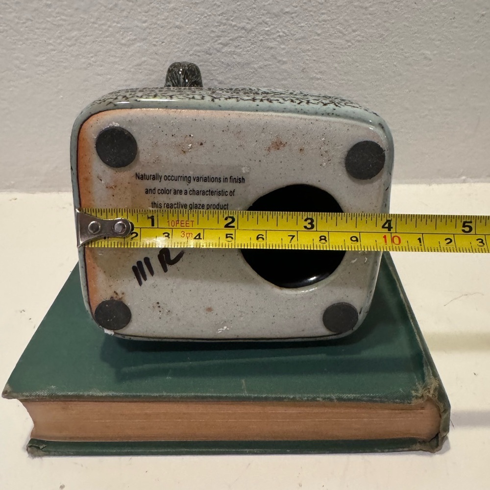 Vintage Style Cermaic Glazed Dog Figurine - Picture 11 of 12